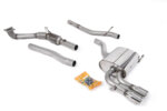 Milltek Turbo-back including Hi-Flow Sports Cat for AUDI A3