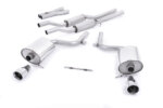 Milltek Cat-back ispušni sustav za AUDI A4 B6 / AUDI S4 B6
