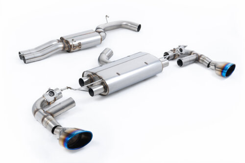 Milltek GPF-back exhaust system for AUDI TT