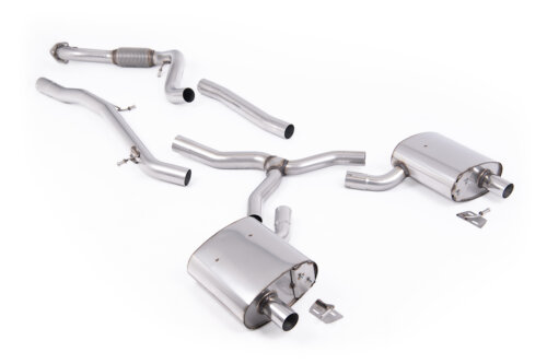 Milltek cat-back exhaust system for AUDI A4 B9
