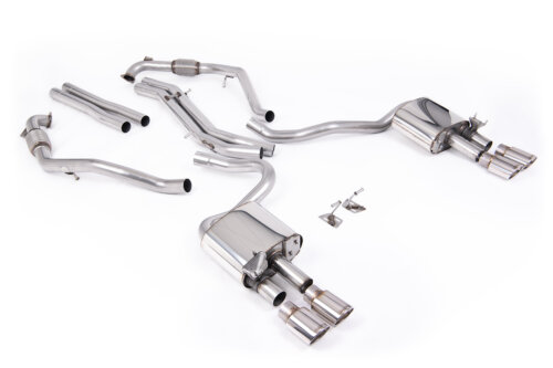 Milltek cat-back exhaust system for AUDI S5 B9