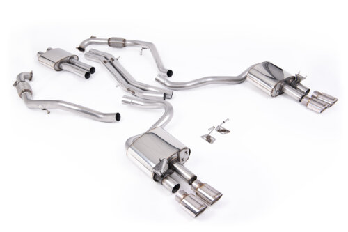 Milltek cat-back exhaust system for AUDI S5 B9