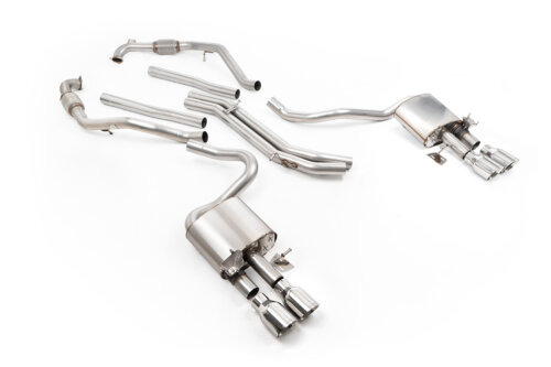 Milltek cat-back exhaust system for AUDI S5 B9