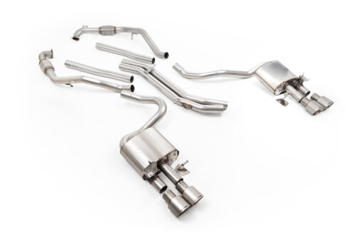 Milltek cat-back exhaust system for AUDI S5 B9