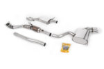 Milltek Turbo-back including Hi-Flow Sports Cat for AUDI S3 8P