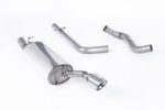 Milltek cat-back exhaust system for AUDI TT