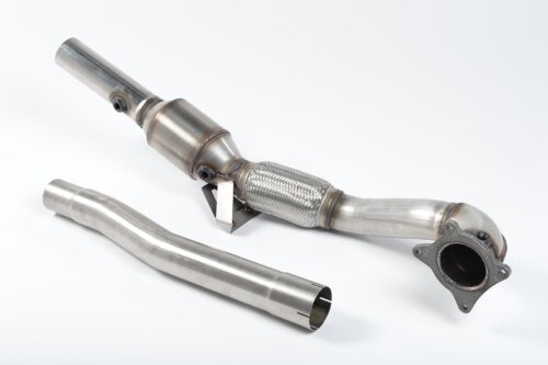 Milltek Cast Downpipe with HJS High Flow Sports Cat for AUDI TT