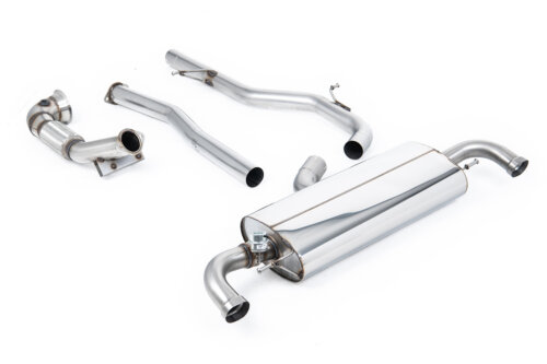 Milltek Turbo-back excluding Hi-Flow Sports Cat for AUDI TT
