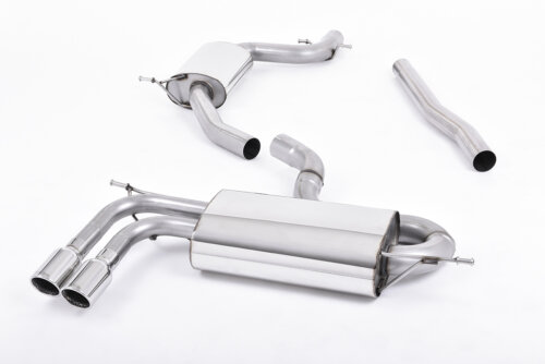 Milltek cat-back exhaust system for AUDI A3