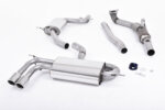 Milltek Turbo-back including Hi-Flow Sports Cat for AUDI A3