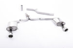 Milltek cat-back exhaust system for AUDI A4 B8