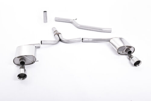 Milltek cat-back exhaust system for AUDI A4 B8