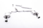 Milltek cat-back exhaust system for AUDI A4 B8 / AUDI A5