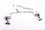 Milltek cat-back exhaust system for AUDI A4 B8 / AUDI A5
