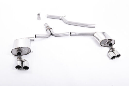 Milltek cat-back exhaust system for AUDI A4 B8 / AUDI A5