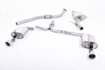 Milltek cat-back exhaust system for AUDI A4 B8 / AUDI A5