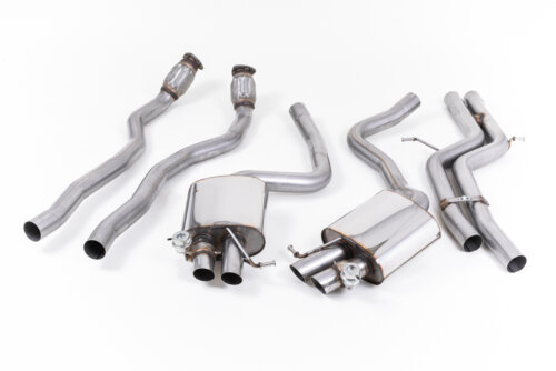 Milltek cat-back exhaust system for AUDI RS5 B8