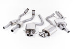 Milltek cat-back exhaust system for AUDI RS4 B8