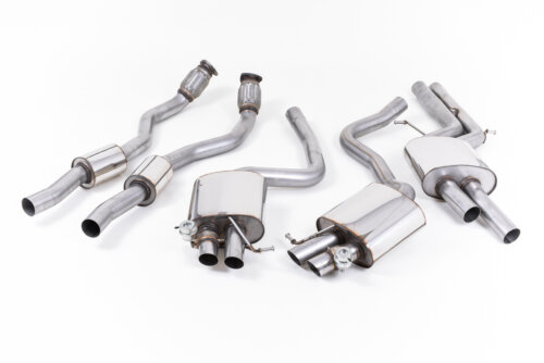 Milltek cat-back exhaust system for AUDI RS4 B8