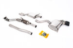 Milltek Turbo-back including Hi-Flow Sports Cat for AUDI S3 8P