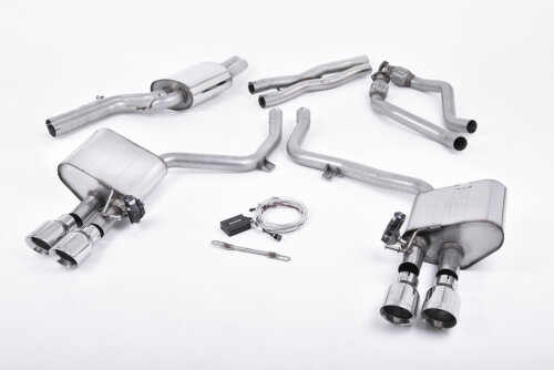 Milltek cat-back exhaust system for AUDI S4 B8 / AUDI S5 B8