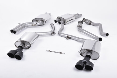 Milltek cat-back exhaust system for AUDI S5 B8