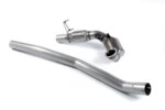 Milltek large-bore downpipe and high-flow sports catalyst for AUDI S3 8V / AUDI S3 8V.2 / VW GOLF 5G