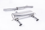 Milltek cat-back exhaust system for AUDI TT