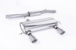 Milltek cat-back exhaust system for AUDI TT