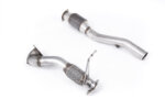 Milltek large-bore downpipe and high-flow sports catalyst for AUDI TT