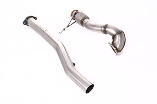 Milltek large-bore de-cat downpipe for AUDI TT