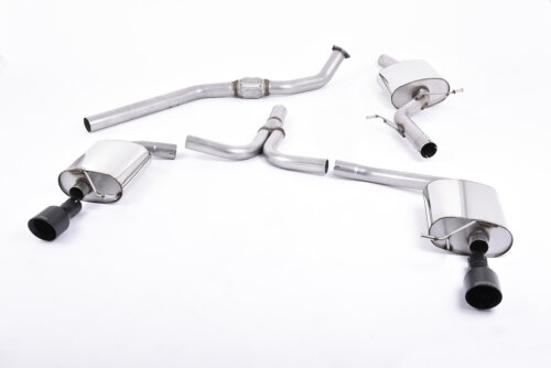 Milltek cat-back exhaust system for AUDI A4 B8 / AUDI A5