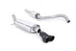 Milltek cat-back exhaust system for AUDI A1 / VOLKSWAGEN POLO