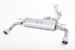 Milltek cat-back exhaust system for AUDI A3 8V