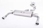 Milltek cat-back exhaust system for AUDI A3 8V