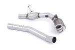 Milltek large-bore downpipe and high-flow sports catalyst for AUDI S1