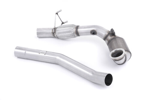 Milltek large-bore downpipe and high-flow sports catalyst for AUDI S1