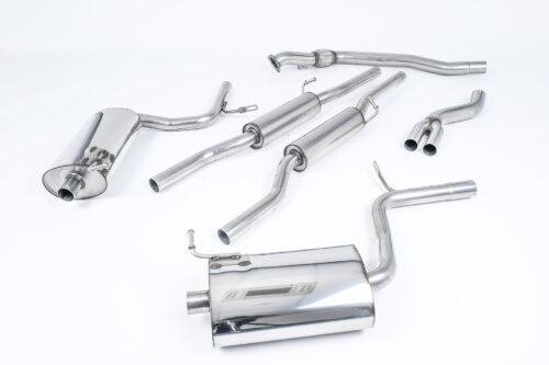 Milltek cat-back exhaust system for AUDI A4 B6