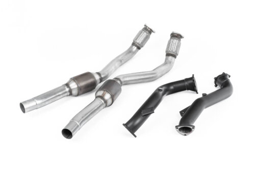 Milltek Large Bore Downpipes and Hi-Flow Sports Cats for AUDI RS6 C7 / AUDI RS7 C7
