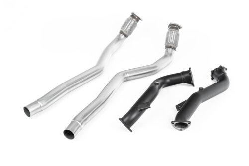 Milltek Large-bore Downpipes and Cat Bypass Pipes for AUDI RS6 C7 / AUDI RS7 C7