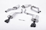 Milltek cat-back exhaust system for AUDI S5 B8