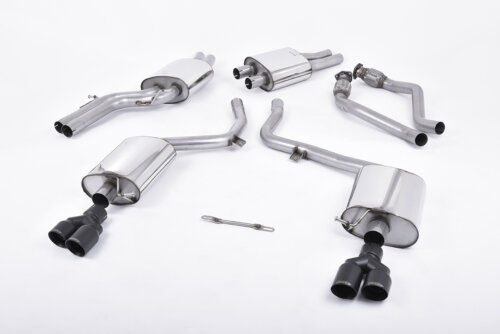 Milltek cat-back exhaust system for AUDI S5 B8