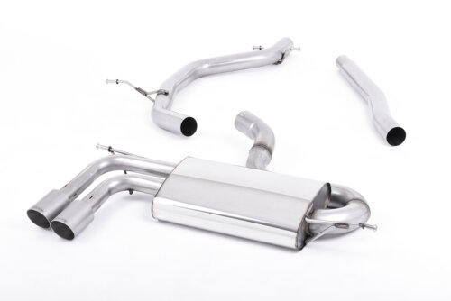 Milltek GPF-back ispušni sustav za AUDI A3 / VW GOLF 5K / VOLKSWAGEN SCIROCCO