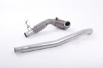 Milltek large-bore downpipe and high-flow sports catalyst for AUDI TT