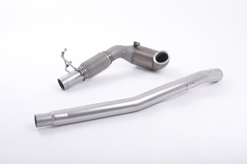 Milltek large-bore downpipe and high-flow sports catalyst for AUDI TT