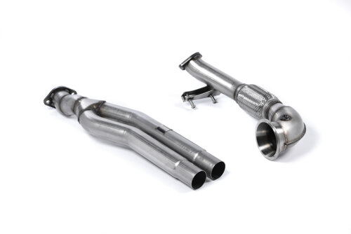 Milltek Primary Catalyst Bypass Pipe and Turbo Elbow for AUDI RS3 8V