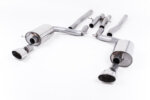 Milltek cat-back exhaust system for AUDI RS6 C6