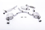 Milltek cat-back exhaust system for AUDI A4 B9