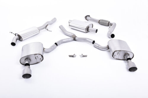 Milltek cat-back exhaust system for AUDI A4 B9