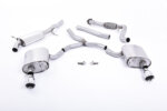 Milltek cat-back exhaust system for AUDI A4 B9